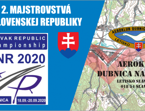 2. MAJSTROVSTVÁ SLOVENSKEJ REPUBLIKY V AIR NAVIGATION RACE (ANR) 2020