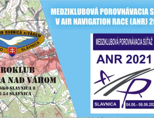 MEDZIKLUBOVÁ POROVNÁVACIA SÚŤAŽ V AIR NAVIGATION RACE (ANR) 2021